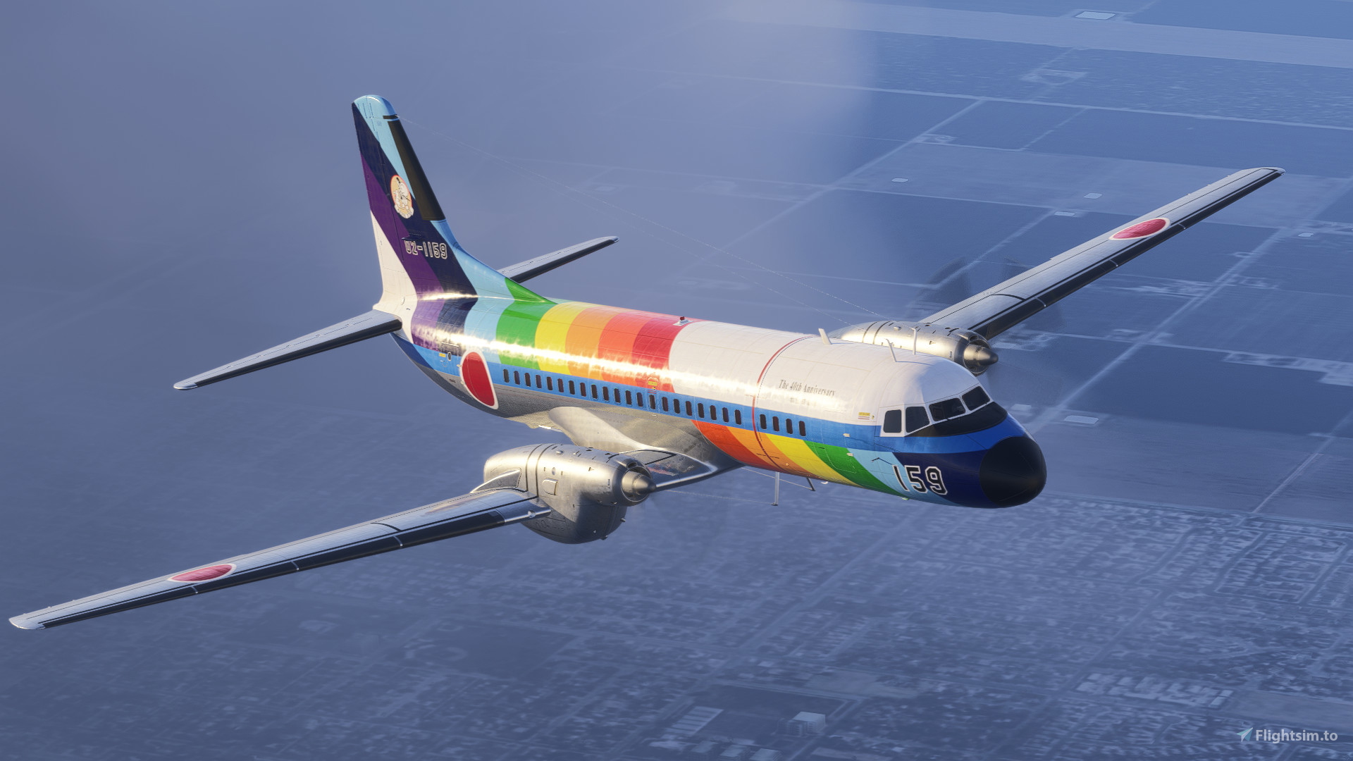 Japan Air Self-Defense Force (40th Anniversary)| 02-1159 | YS-11