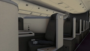 Japan Airlines | New Tsurumaru Fleet Pack | SS7 Cabin | PMDG 777-300ER thumbnail 14