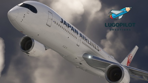 Japan Airlines JA09XJ (High-Fidelity) | inibuilds a350-900 thumbnail 1
