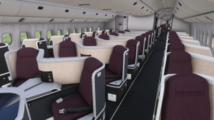 Japan Airlines [JA703J] w/Cabin PMDG B777-200ER thumbnail 9