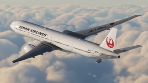 Japan Airlines [JA736J] w/Cabin PMDG B777-300ER thumbnail 4