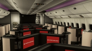 Japan Airlines [JA736J] w/Cabin PMDG B777-300ER thumbnail 5
