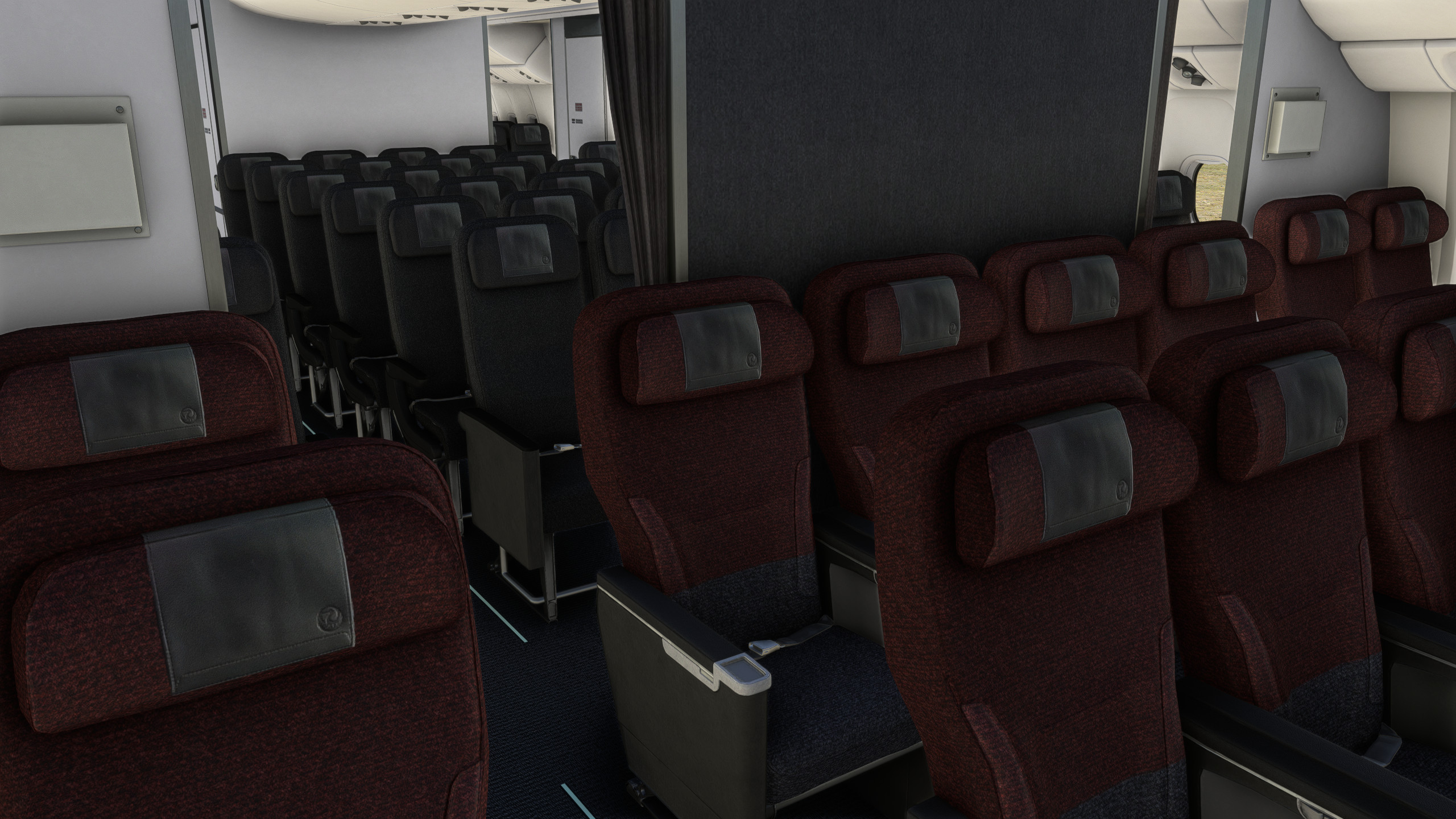 Japan Airlines [JA736J] w/Cabin PMDG B777-300ER - Aircraft