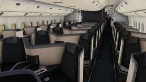 Japan Airlines [JA736J] w/Cabin PMDG B777-300ER thumbnail 6