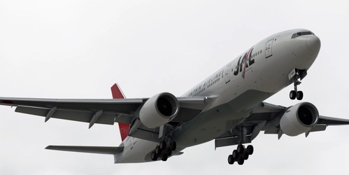 Japan Airlines JA8985 Arc of the Sun Livery