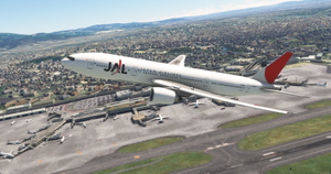 Japan Airlines JA8985 Arc of the Sun Livery thumbnail 3