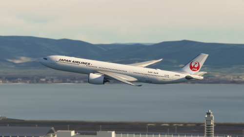 Japan Airlines Studio Ghibli a330 [FICTIONAL]