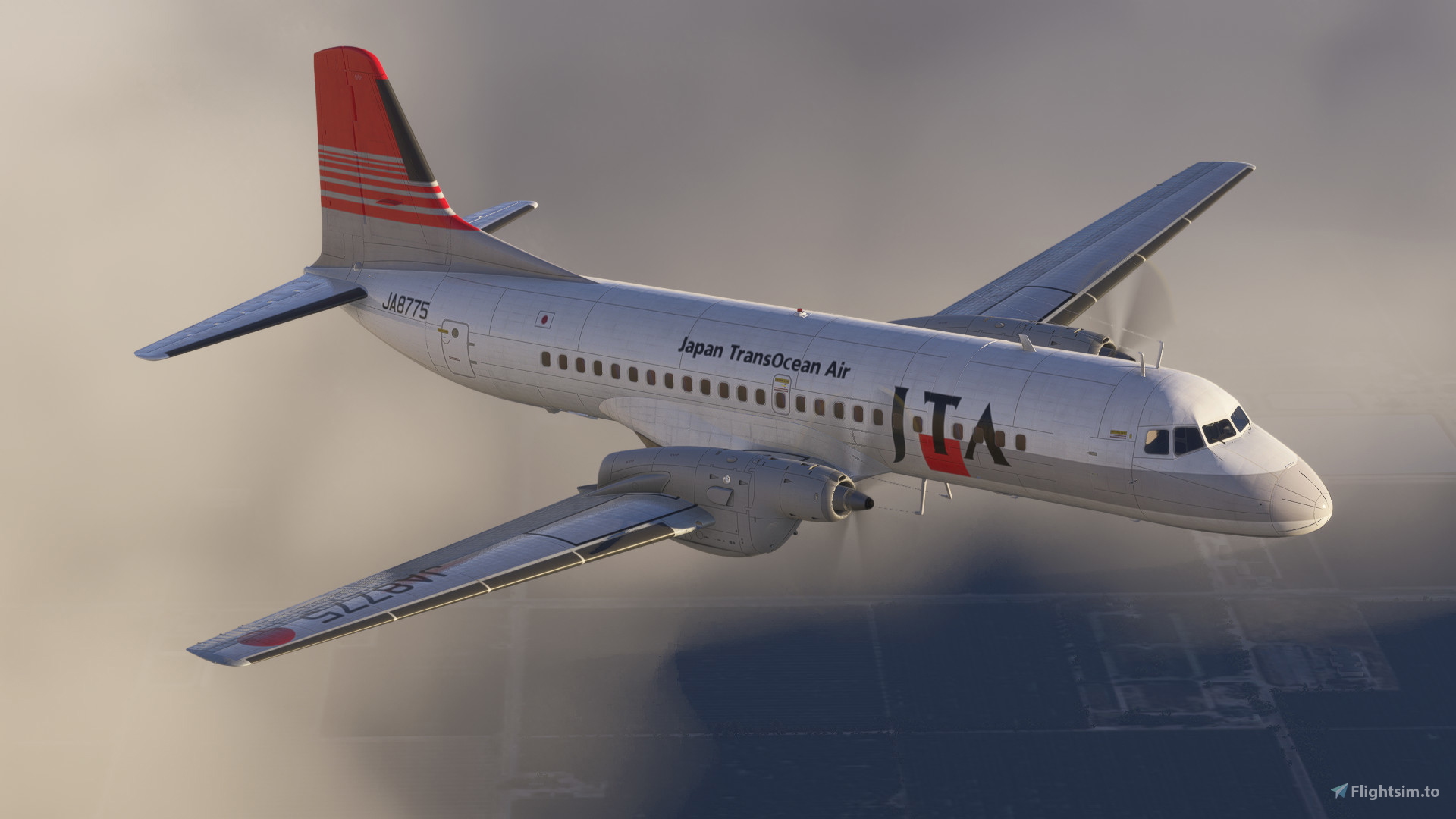 Japan Transocean Air | JA8775 | YS-11 for Microsoft Flight