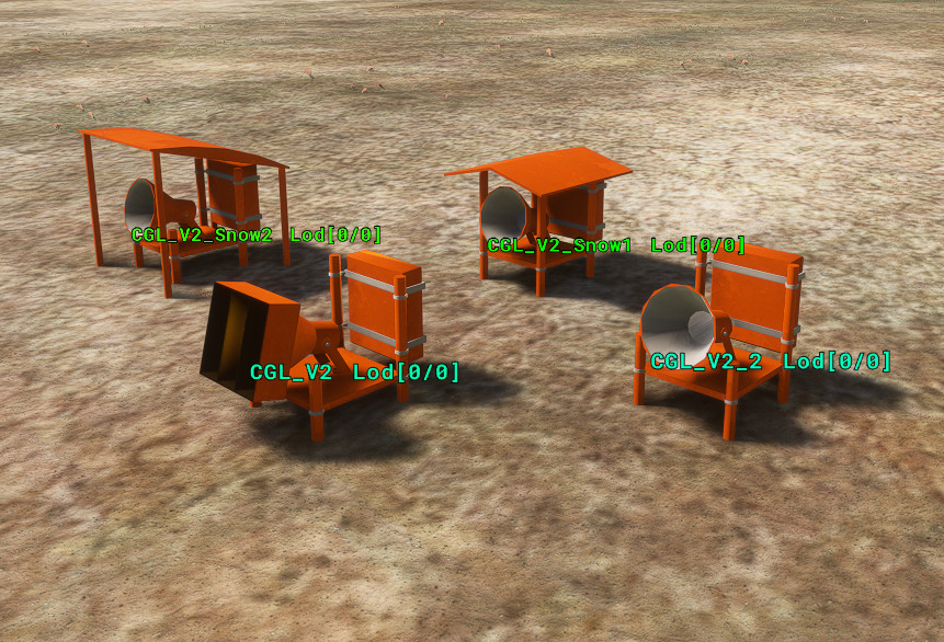 Japan airports Model Library KRC - Image 1