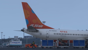 Jeju Air B737 MAX HL8524 Livery(with Cabin)  for iFly B737 MAX thumbnail 3