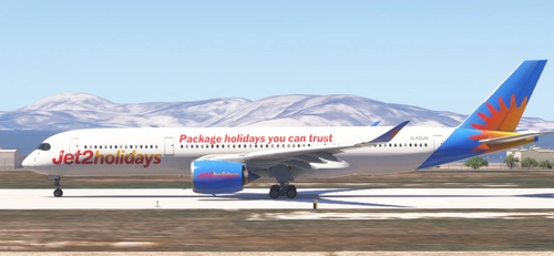 Jet2 | Inibuilds a350 | G-XSUN | New livery