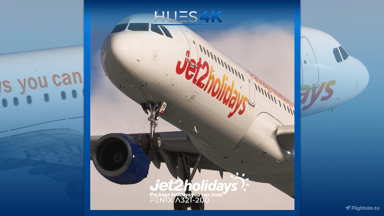 Jet2 Holidays Fleet Pack | 8K | Fenix A321 - Image 1