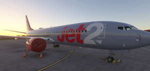 Jet2.com + Jet2holidays (Fictional) | Asobo 737-8MAX thumbnail 4