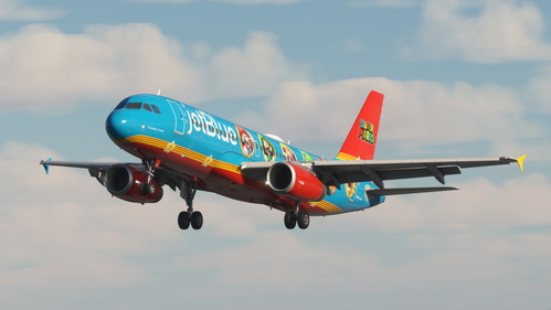 JetBlue ("Cloudtop Cruiser" - N561JB) - Fenix A320 (V2) (IAE)