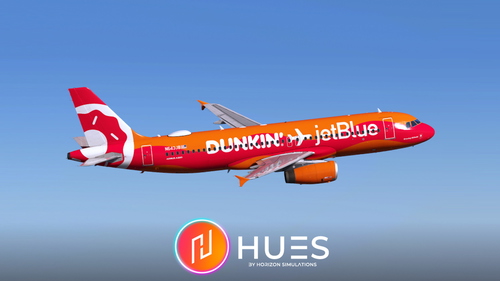 JetBlue [N643JB - 'Dunkin'] w/Cabin - Fenix A320