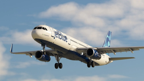 JetBlue (N945JT - Ribbons) - FSLabs A321 (SL/IAE)