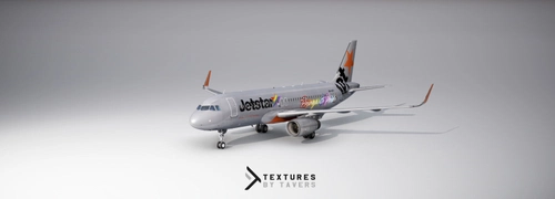 Jetstar A320 VH-VFY 'Flying with Pride' (8K & 4K w/ cabin)