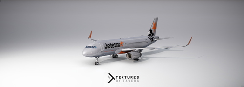 Jetstar A320SL VH-VF* Livery Pack (8K & 4K w/cabin) 