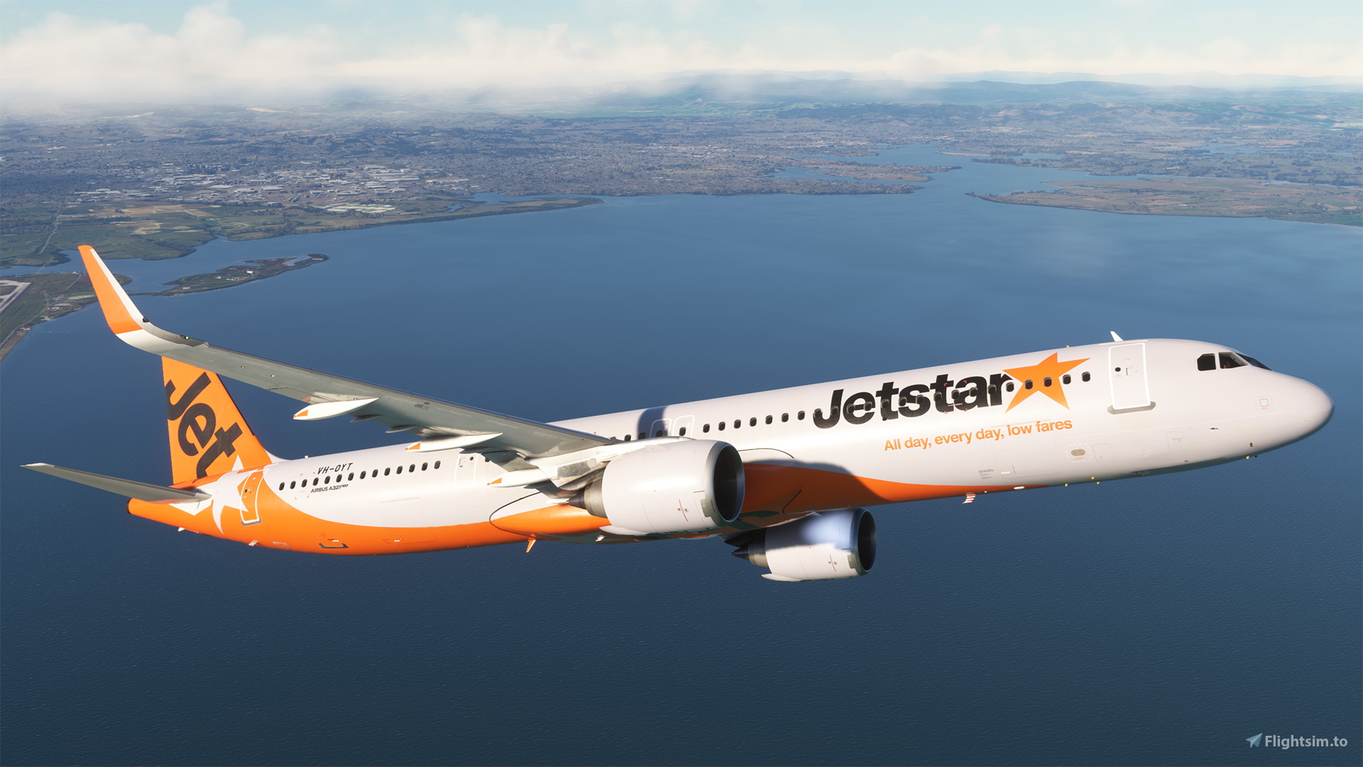 Jetstar Airbus A321-251NX(LR) VH-OYT for Microsoft Flight