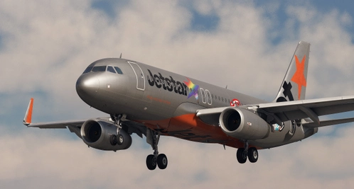 JetStar ("Flying with Pride" - VH-VFY) - Fenix A320 (IAE / Sharklets)