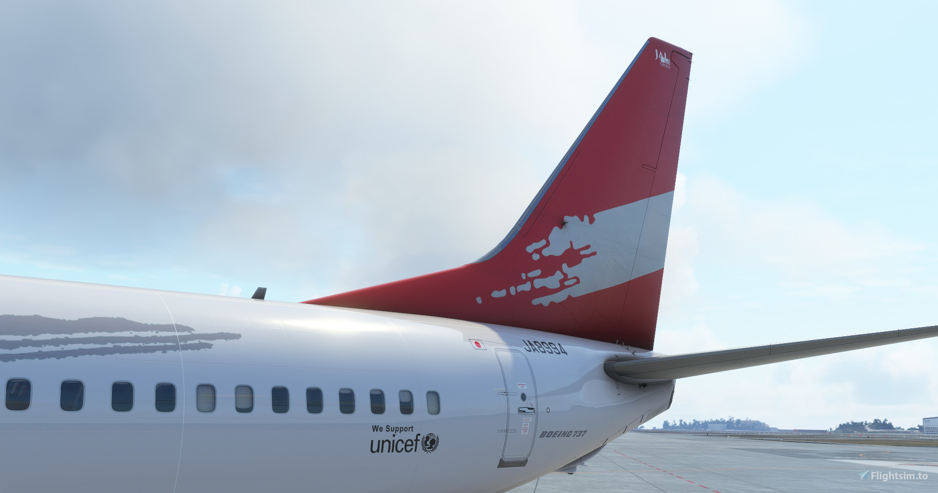 Jex (Jal Express) - JA8994 - Old Livery - [Fictional] for