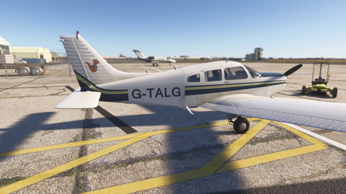 JF PA-28 Warrior II G-TALG Tatenhill Aviation livery request