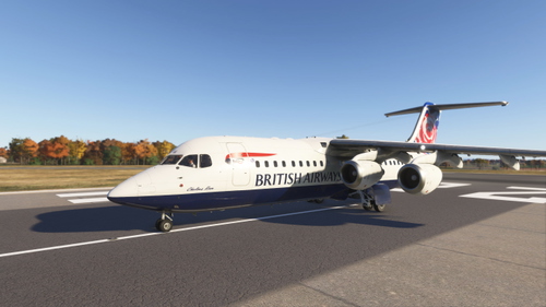 JF RJ Professional RJ100 British Airways G-BZAV "Chelsea Rose"