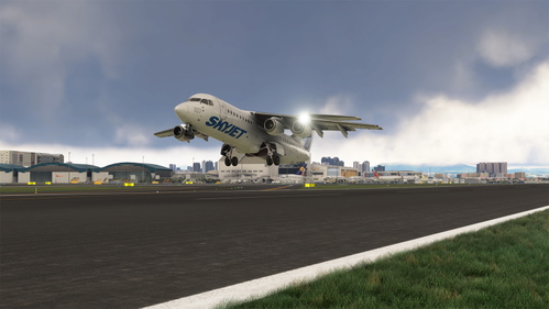 Just Flight Avro RJ 100 SkyJet RP-C3855