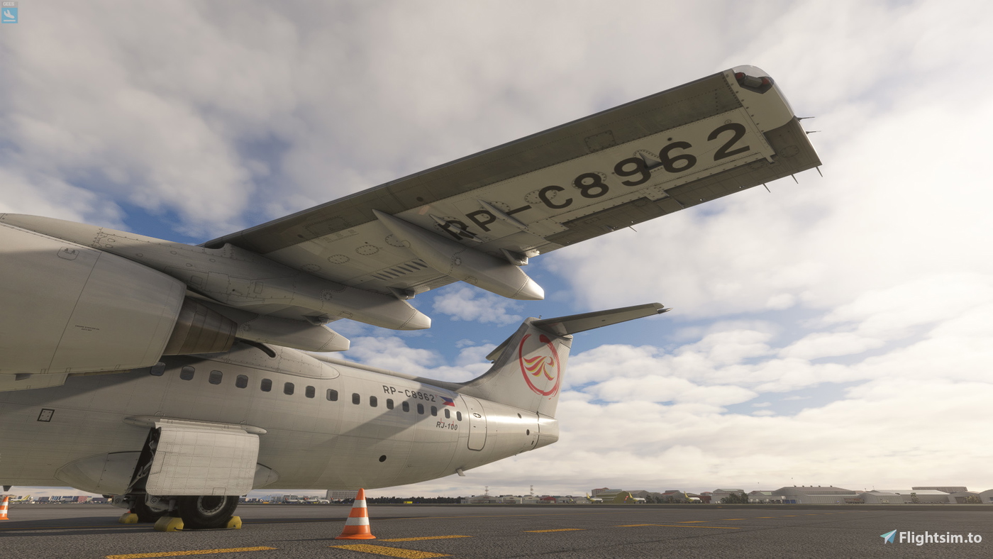 Royal Rj100 Just Flight Avro RJ100 Royal Air Philippines (RP-C8962) pro Microsoft ...