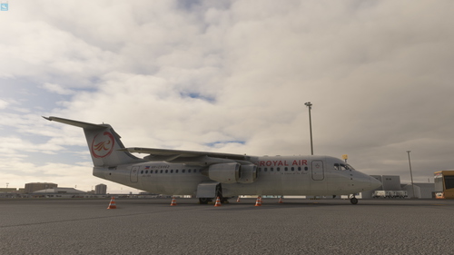 Just Flight Avro RJ100 Royal Air Philippines (RP-C8962)