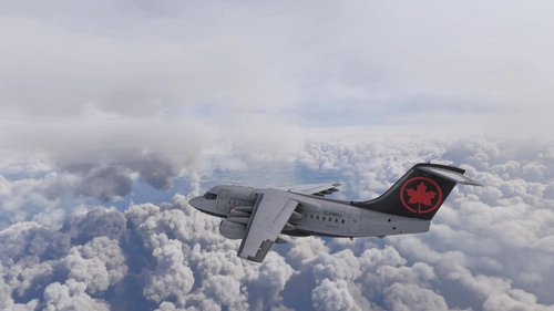 Just Flight Avro RJ70 Air Canada
