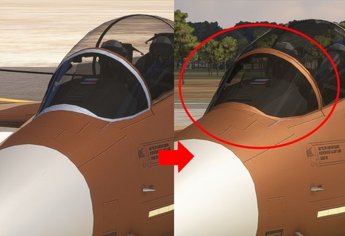 Just Flight (DC designs) F-15D texture fix