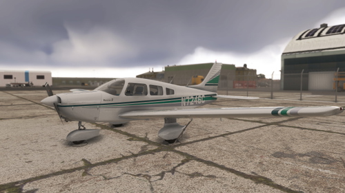 Just Flight Piper Warrior II   N7246C Beverly Flight Center (MSFS2020)