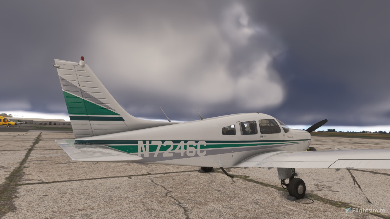 Just Flight Piper Warrior II N7246C Beverly Flight Center
