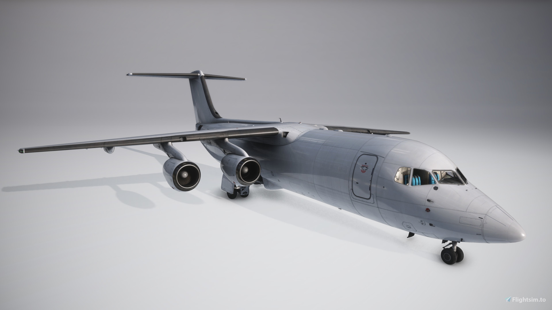Justflight BAE 146-300QT VH-NJI - Aircraft Liveries for MSFS