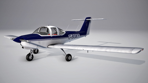 JustFlight PA-38 - G-BGKY