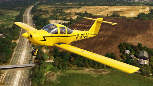 JustFlight PA-38 - G-BTJJ