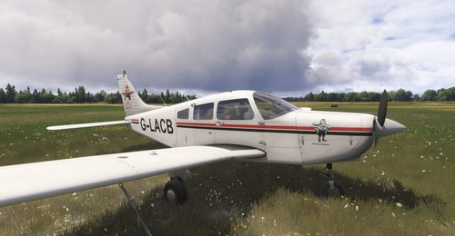 JustFlight PA28 Warrior II - G-LACB