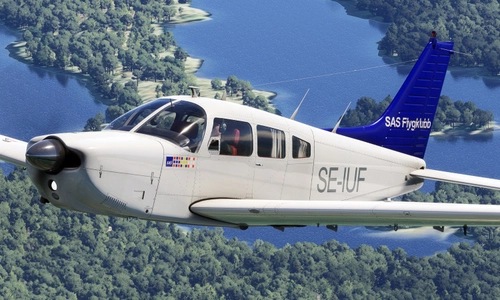 JustFlight PA28R Arrow III - SAS Flygklubb SE-IUF