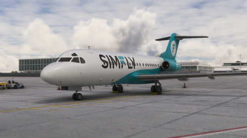 [JUSTFLIGHT] SimFly Fokker F-28 livery