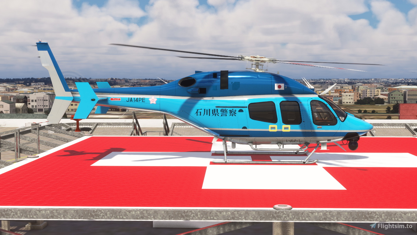 jXt Simulations Bell 429 | Ishikawa Prefectural Police | JA14PE for ...