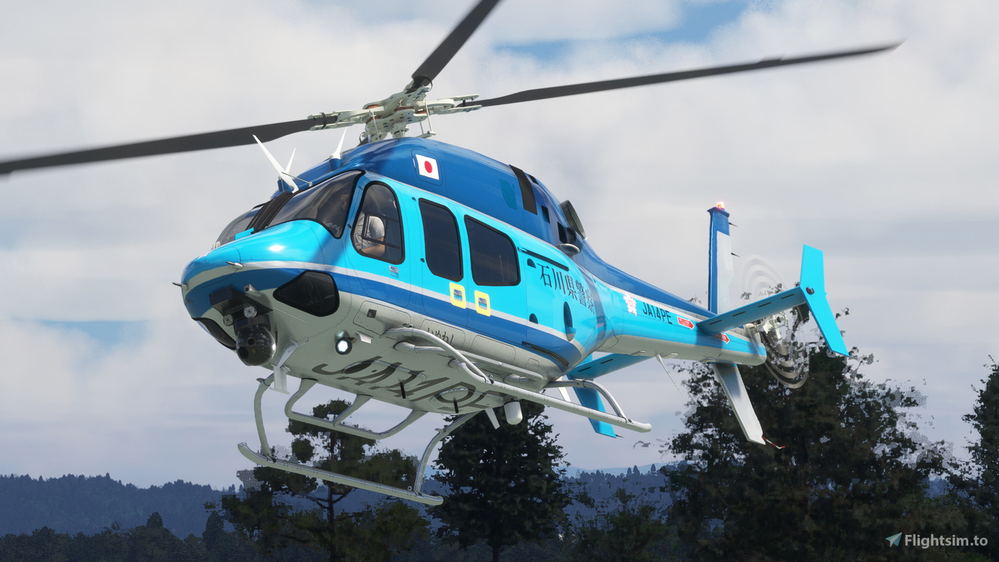 jXt Simulations Bell 429 | Ishikawa Prefectural Police | JA14PE for ...