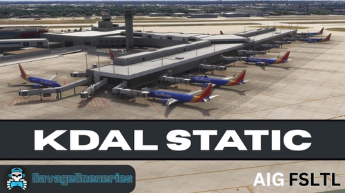 KDAL AIG/FSLTL Static Aircraft