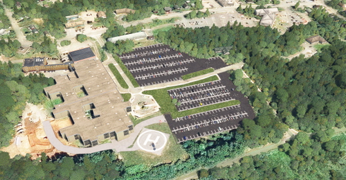 Kentville (Valley Regional) Hospital Helipad, Kentville, Nova Scotia, Canada