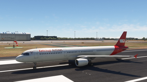 Ketchup Airlines A321