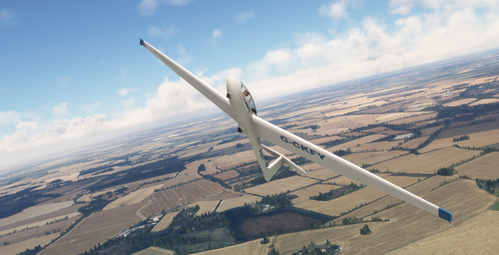 KFY Cambridge Gliding Club Livery - f7 Simulations ASK 21