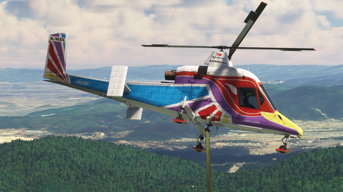 Kilroys Hangar Kaman K-MAX | Akagi Helicopter | JA6200