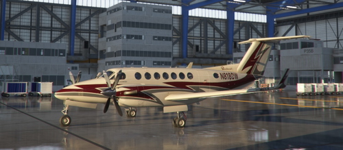 King Air DEW zigzag