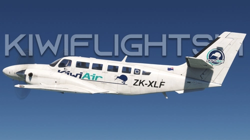 Kiwi Air ZK-XLF | iniBuilds F406 Caravan II [4K]