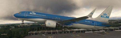 KLM  PH-HSH | Fictional |w/Cabin |  iFly B737 MAX 8 | Requested